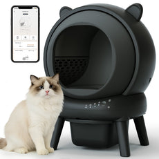 CBJCBJ 70L Smart Automatic Self-cleaning Cat Litter Box, Supports APP Control and Multiple Layer Safety Protection