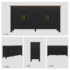 HLR® Large Sideboard Buffet Cabinet with Storage, 59.4
