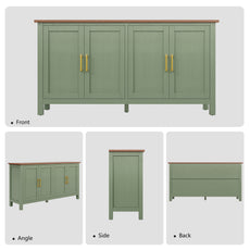 HLR® Large Sideboard Buffet Cabinet with Storage, 59.4