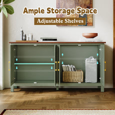 HLR® Large Sideboard Buffet Cabinet with Storage, 59.4