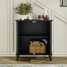 HLR 31.5'' Large Sideboard Buffet Cabinet with Storage, 2 Doors Modern Credenza Table for Living Room