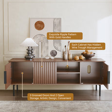 CBJCBJ Modern TV Stand for up to 65
