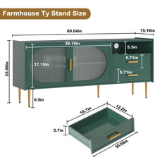 HLR® Modern 60” TV Stand for 55/60/65 inches TVs