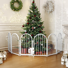 CBJCBJ Indoor Pet Gate, 6 Panel Folding Dog Gate , 32