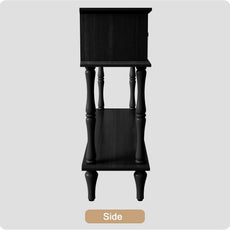 HLR® Mid-Century Console Table for Entryway with 2 Drawers