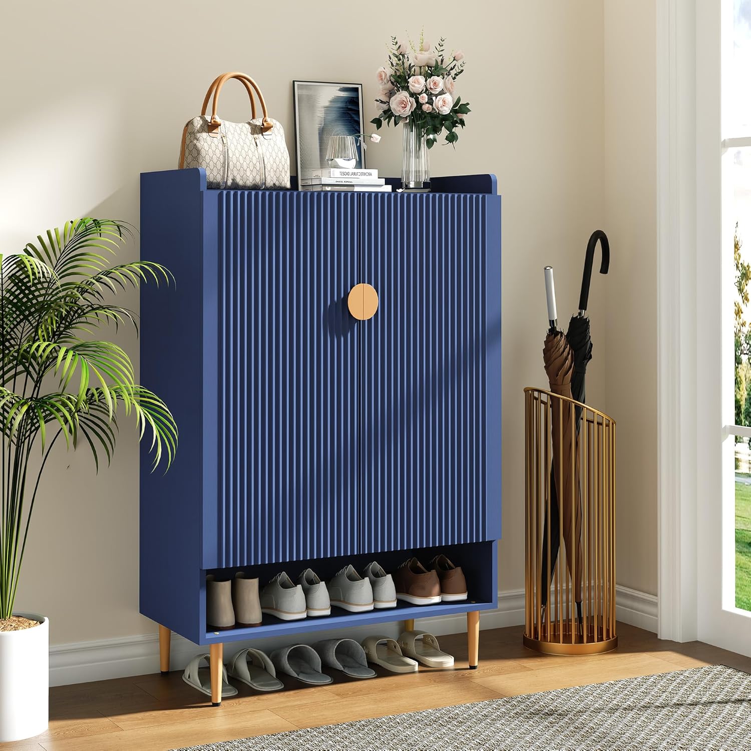 HLR® Modern Shoe Cabinet Storage for Entryway