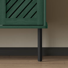 HLR Mid Century Modern 55" TV Stand for 65 Inch TV, Entertainment Center with Storage, Green