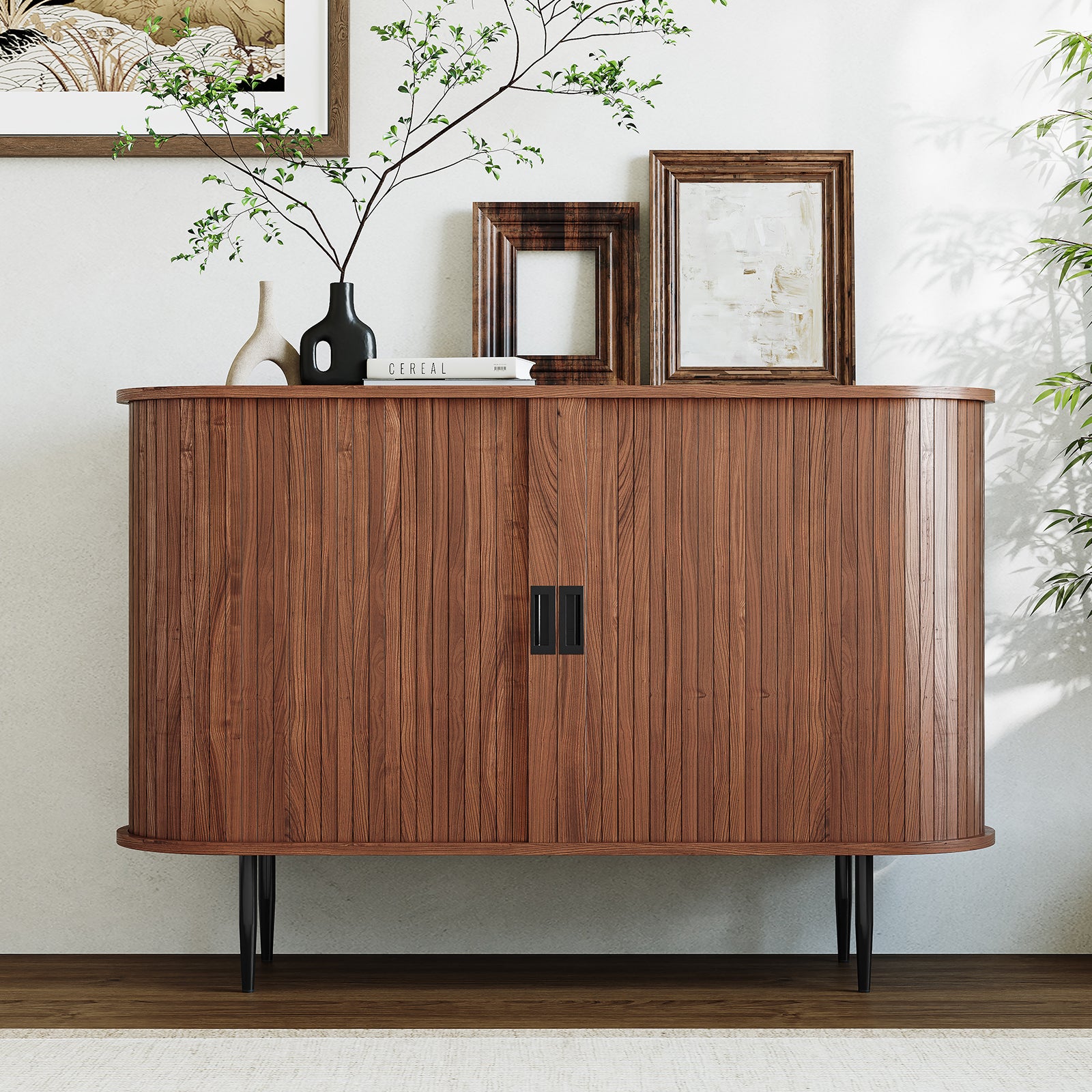 CBJCBJ 47" Sideboard Buffet Cabinet with Storage, Modern Accent Cabinet for Dining Room
