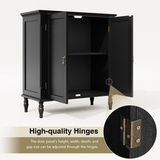 HLR 31.5'' Large Sideboard Buffet Cabinet with Storage, 2 Doors Modern Credenza Table for Living Room