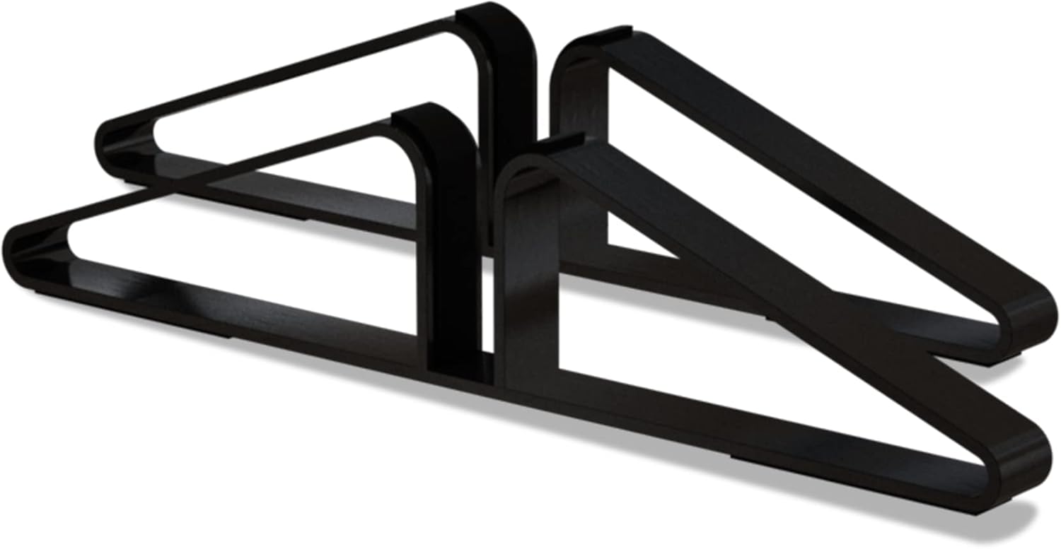 HLR® Stützfüße für Haustiergitter (Aktualisierte Version), Haustiergitter Metallstützfüße 2er Set 